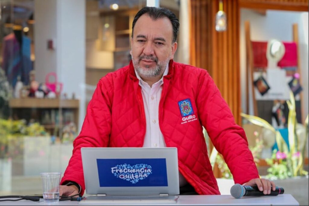 El alcalde de Quito, Pabel Muñoz, enfrenta un proceso de revocatoria de mandato.