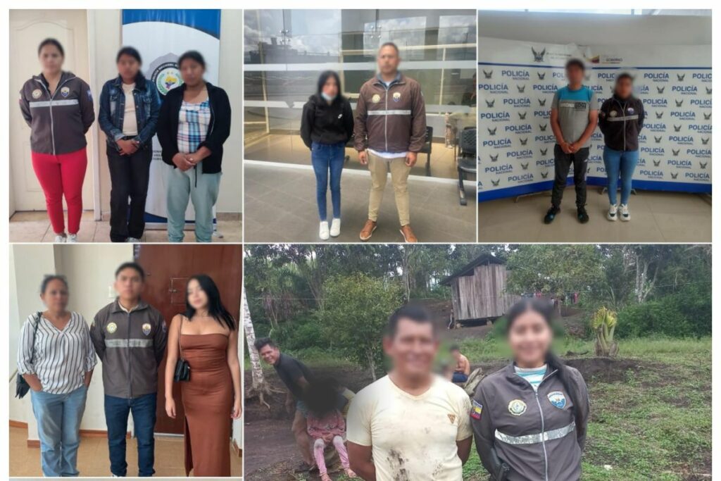 Policía informó sobre localización de personas desaparecidas.