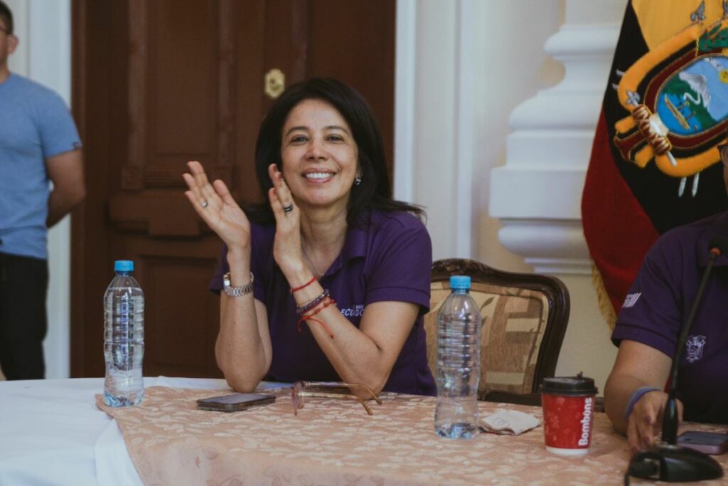 Cynthia Gellibert, vicepresidenta encargada.
