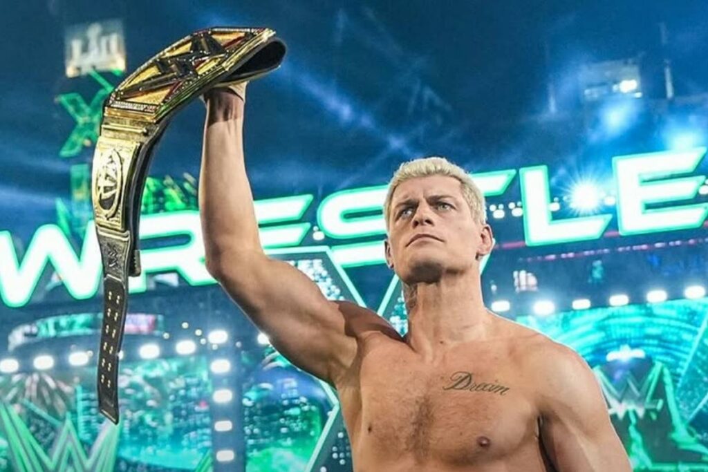 Cody Rhodes, actual campeón indiscutible de WWE, peleará ante John Cena en WrestleMania 2025.