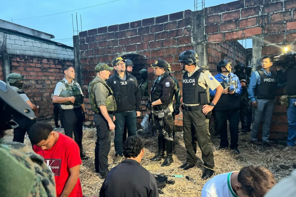 El Bloque de Seguridad intervino en Durán.