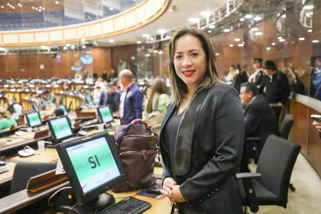 La asambleísta Ana María Raffo.