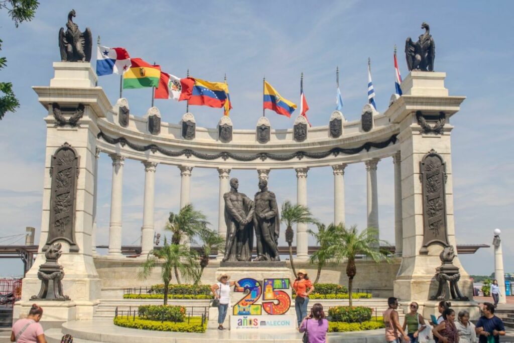 El Malecón 2000 es uno de los sitios más visitados en Guayaquil.