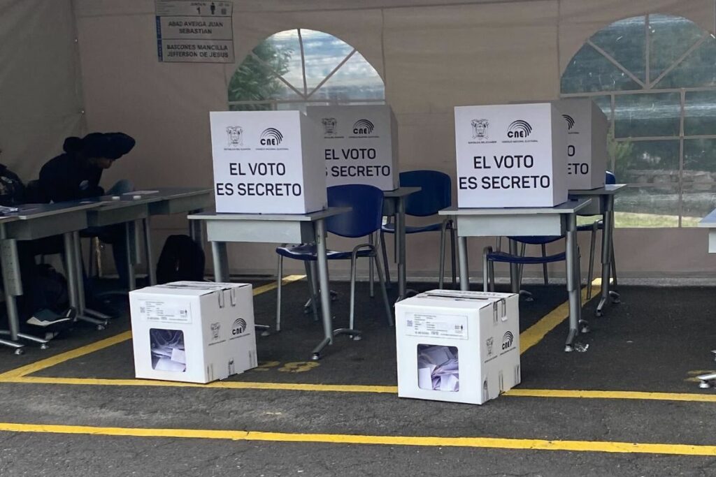 Las votaciones presidenciales se realizaron el domingo 13 de abril.