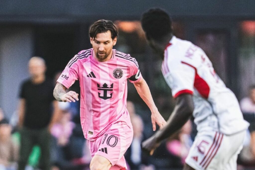 Lionel Messi anotó para Inter Miami ante Toronto en la jornada del 6 de abril del 2025.