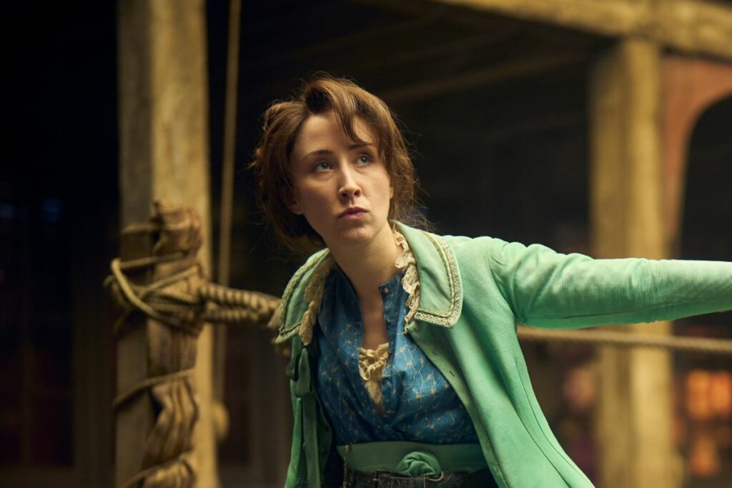 Erin Doherty en el papel de Mary Carr en la serie 'A Thousand Blows', de Disney+.