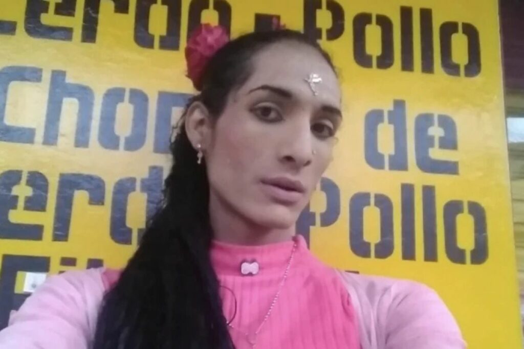 Sara Millerey González Borja, mujer trans de 32 años asesinada en Antioquia, Colombia.