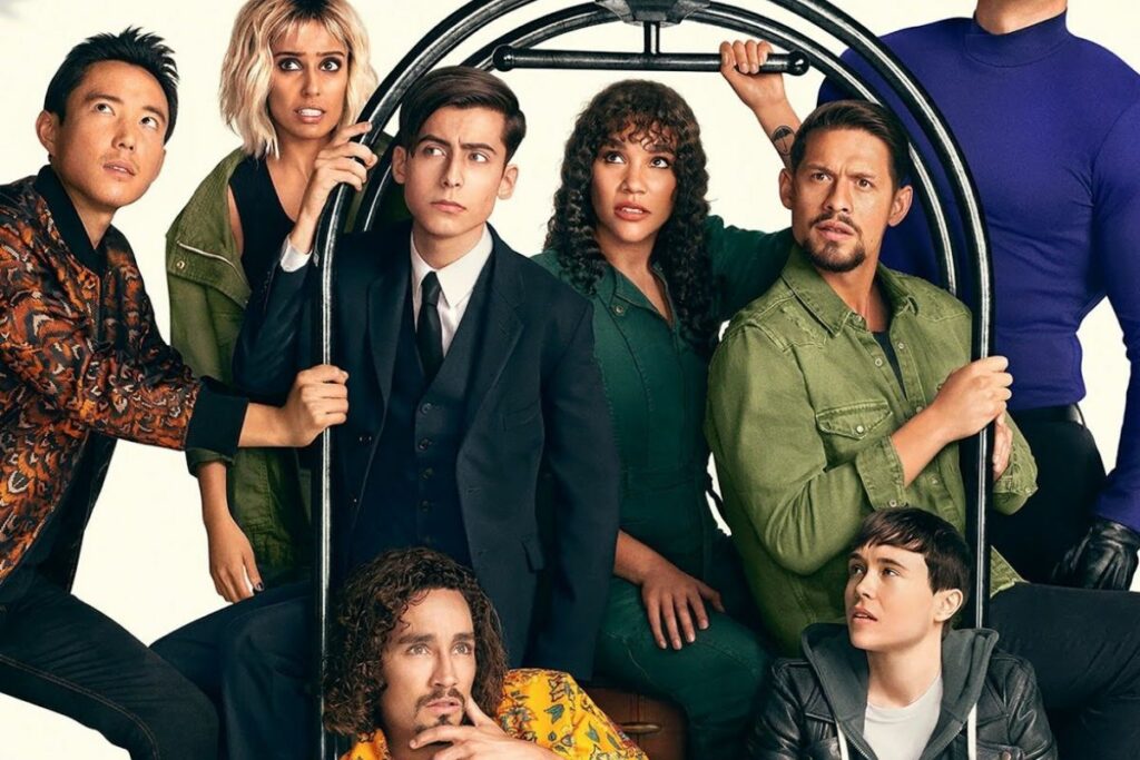 'The Umbrella Academy', serie de Netflix. 