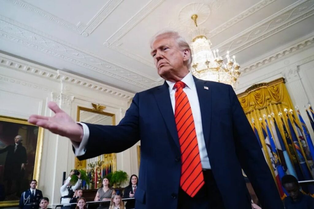 El presidente de Estados Unidos, Donald Trump, en una fotografía de archivo. Foto: EFE