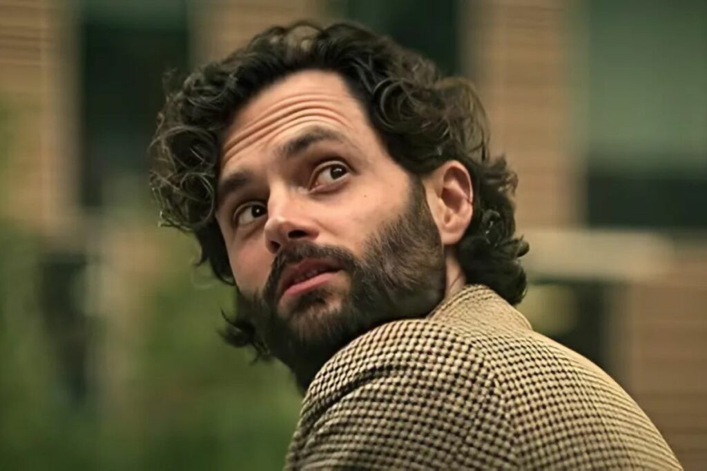 El actor Penn Badgley interpreta a Joe Goldberg en la serie de Netflix 'You'.