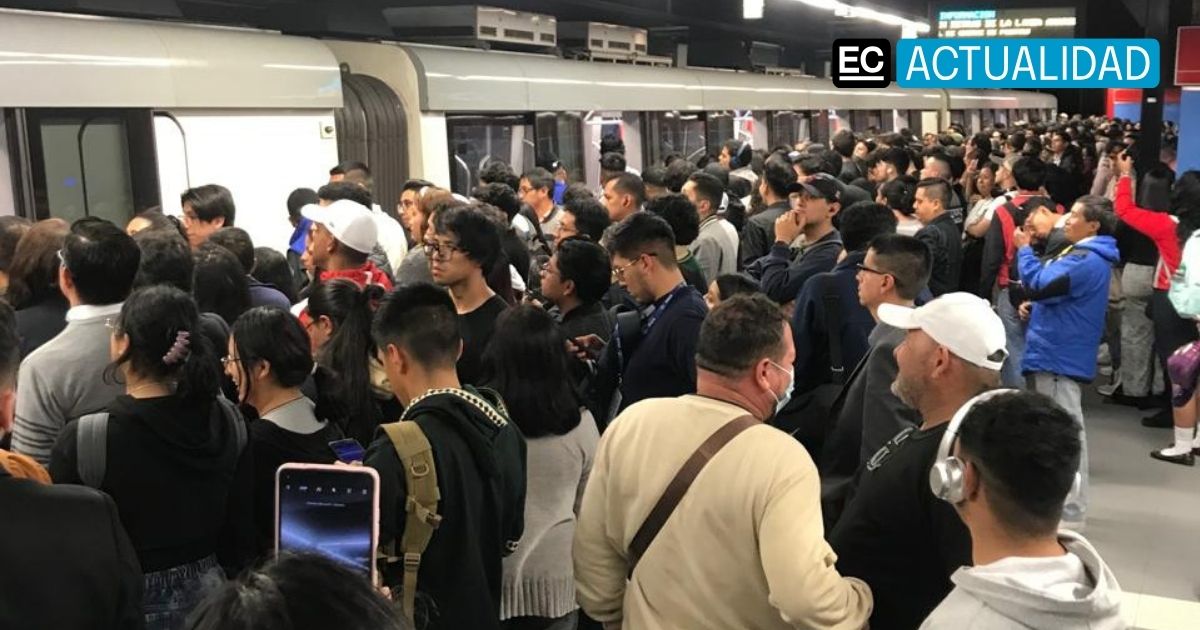 Falla en el Metro de Quito paralizó el servicio este martes 6 de mayo ...