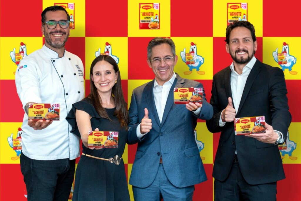 El nuevo MAGGI® con Achiote en Polvo está elaborado con achiote natural, especias y hierbas seleccionadas. Cortesía