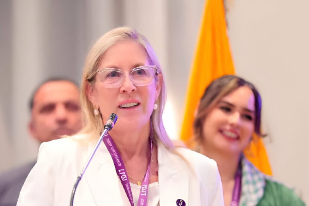 Annabella Azín presidirá la primera reunión de la Asamblea Nacional.