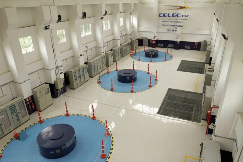 La Central Hidroeléctrica Delsitanisagua volvió a operar este 26 de mayo de 2025.