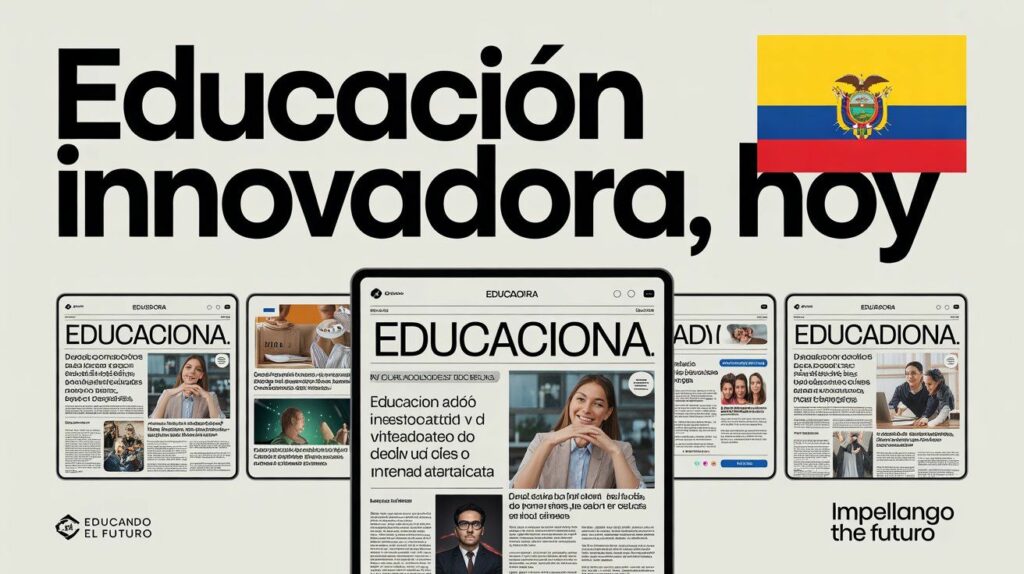 La educación como noticia de primera página en todos los periódicos digitales del Ecuador.