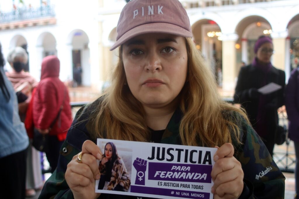 Familiares y amigos de la modelo María Fernanda López piden justicia.