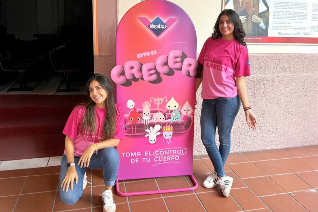 Dos de cada tres niñas en Ecuador han faltado a clases por su periodo menstrual. Cortesía