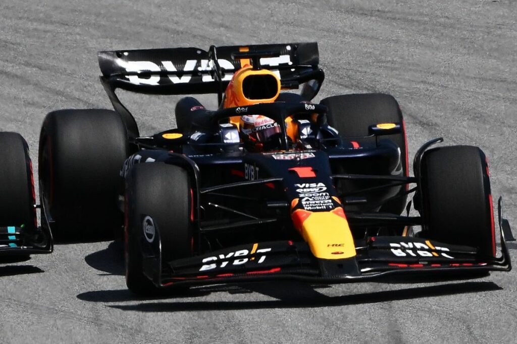 Max Verstappen, con Red Bull, fue el ganador del GP de España en 2024.