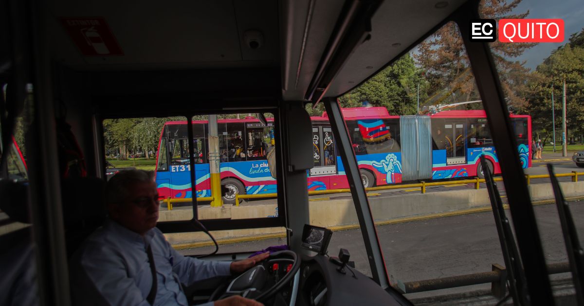 Paradas del Trolebús, suspendidas por marchas del 1 de mayo en Quito ...