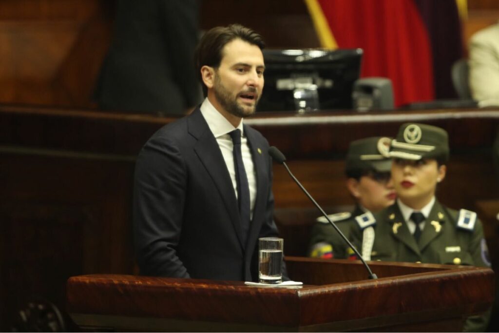 La Asamblea Nacional escogió a Niels Olsen como su presidente en la primera sesión este 14 de mayo de 2025.