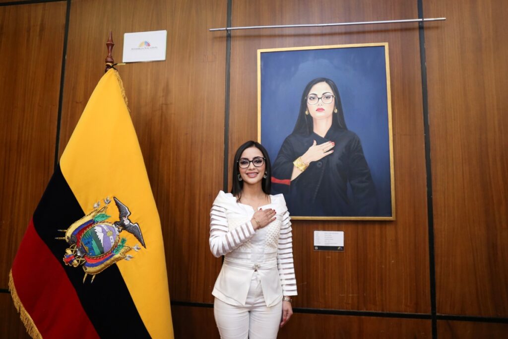 Viviana Veloz presidió la Asamblea Nacional desde octubre de 2024.