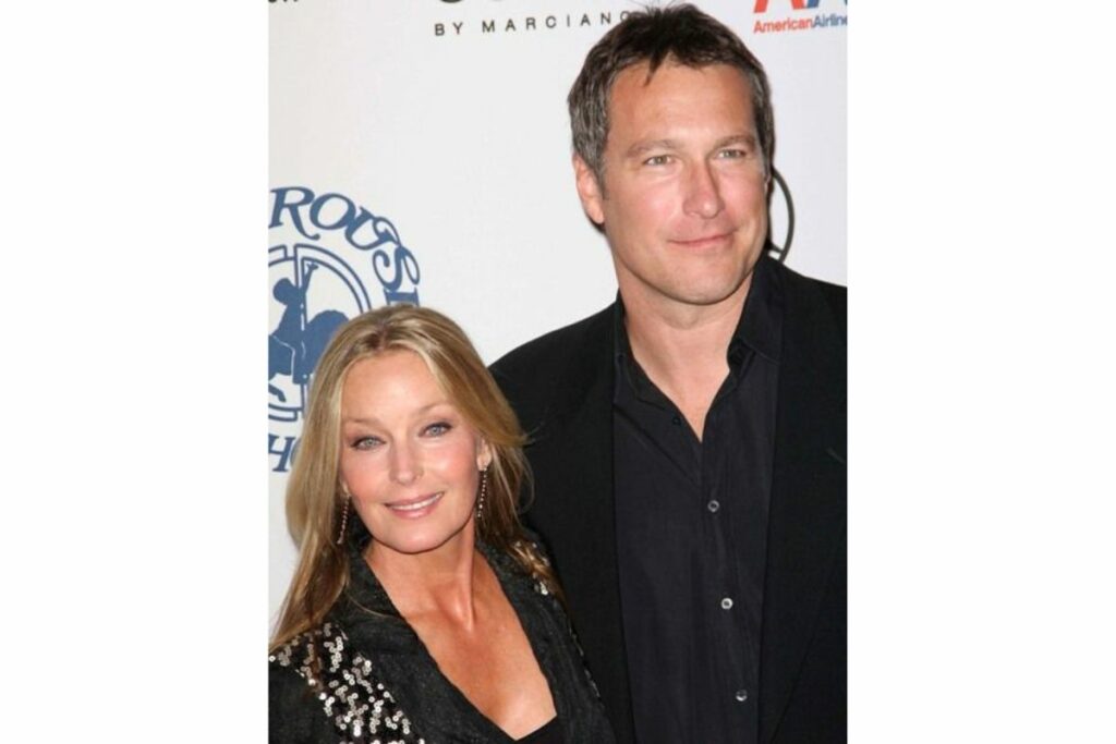 John Corbett con su pareja, la actriz Bo Derek.