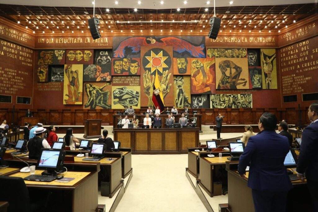 Asamblea Nacional en la sesión número 1 023.