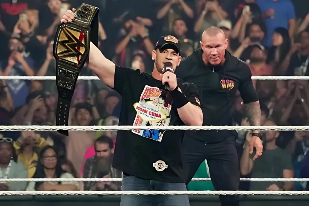 John Cena es el actual campeón de la WWE