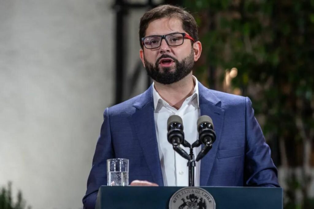 Gabriel Boric, presidente de Chile, en una fotografía de archivo.
