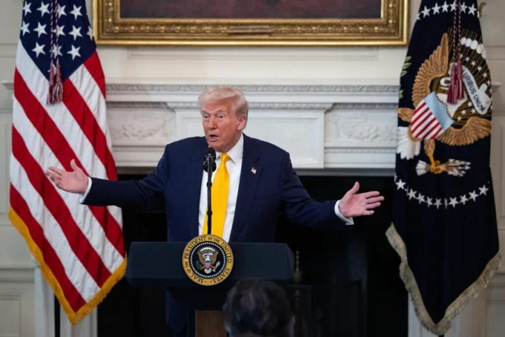 El presidente de EE.UU., Donald Trump, en una imagen de archivo.