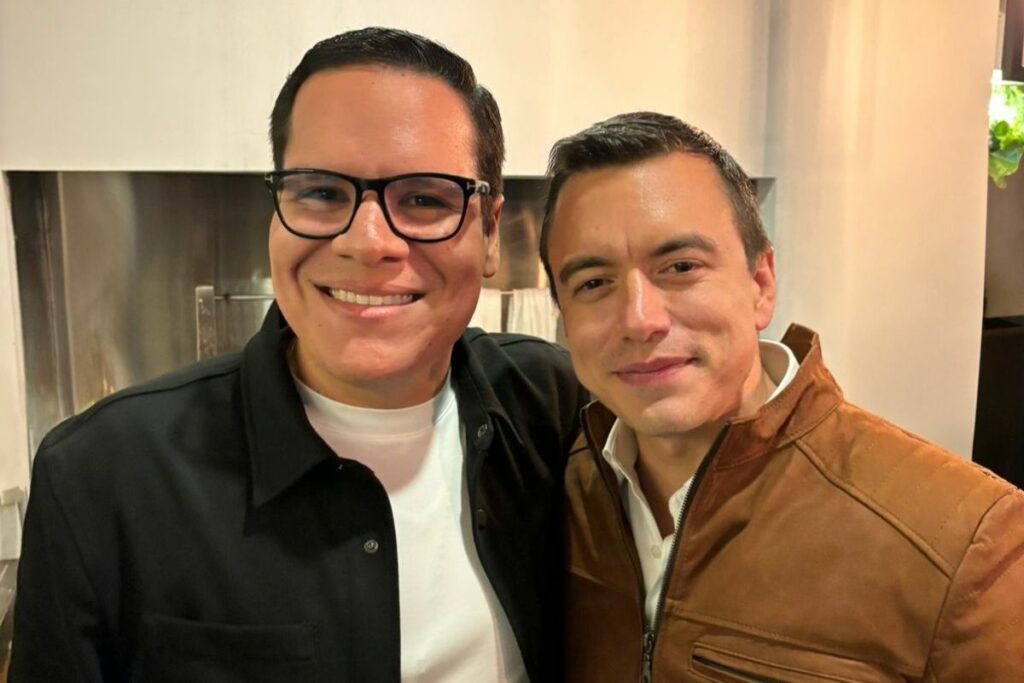 José Neira es uno de los funcionarios más cercanos al presidente Daniel Noboa