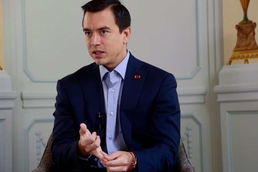 El segundo proyecto de ley económico urgente de Daniel Noboa fue entregado esta tarde por el Secretario Jurídico de la Presidencia.