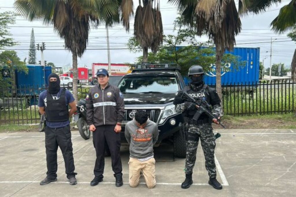 El detenido, presunto disidente de la Farc, es acusado de Sicariato en Ecuador.
