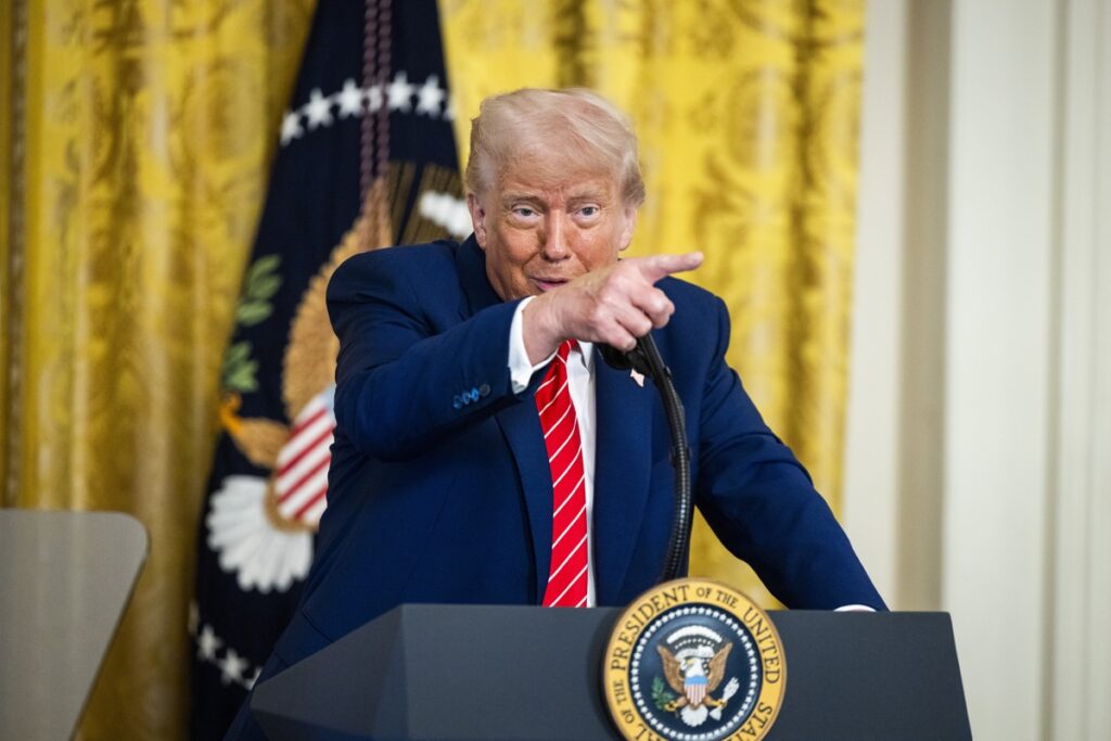 Donald Trump, presidente de Estados Unidos.