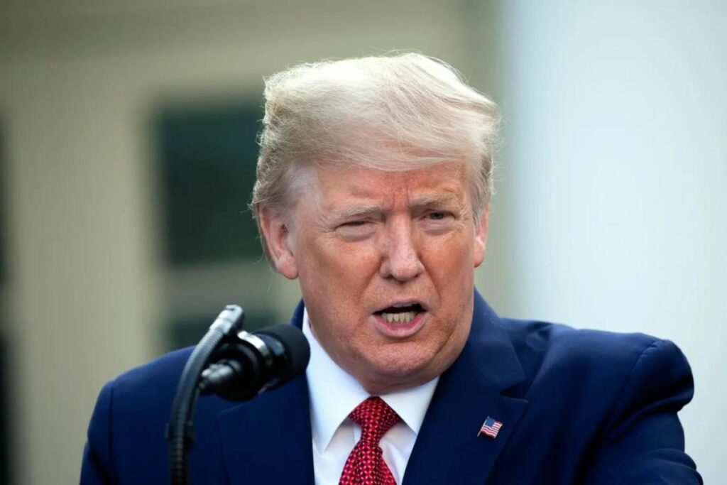 Donald Trump, presidente de Estados Unidos, en una fotografía de archivo.