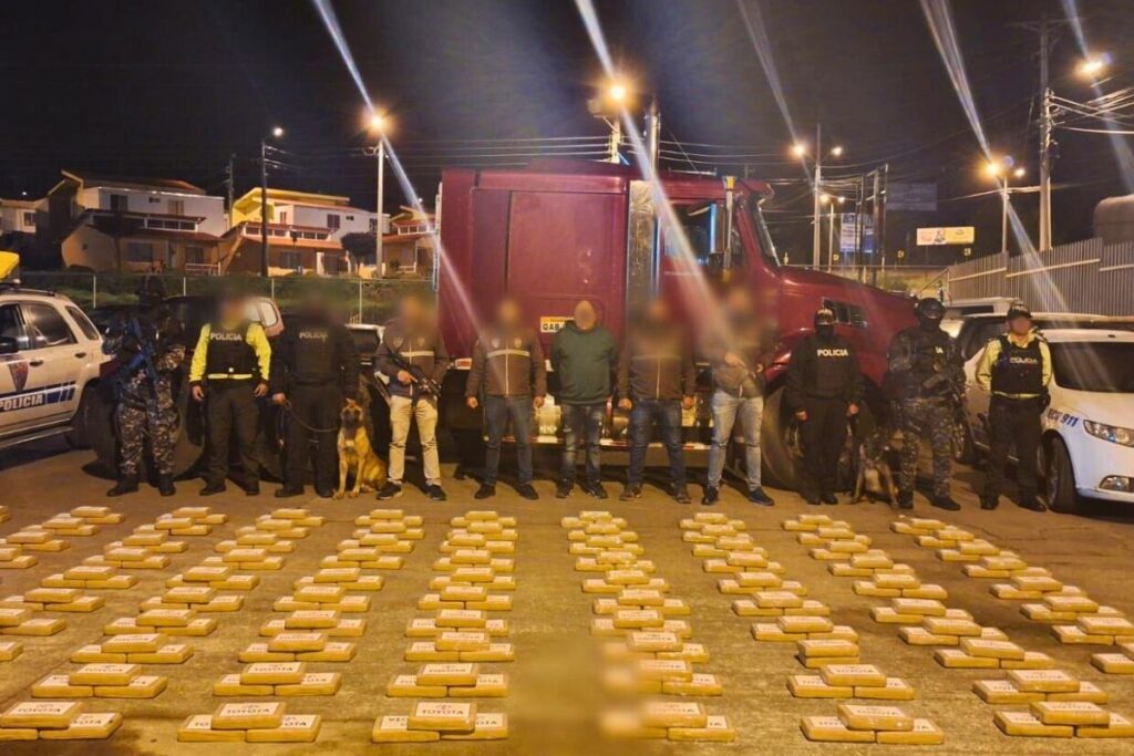 Una persona de nacionalidad colombiana fue detenida en el operativo antidrogas