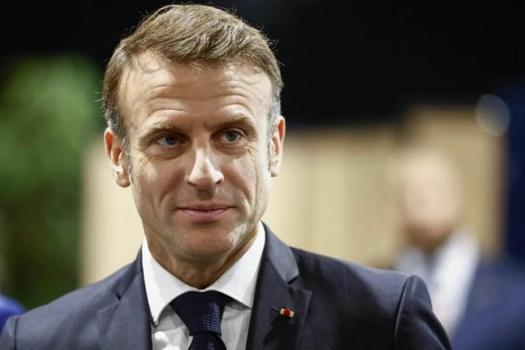 Emmanuel Macron, presidente de Francia.