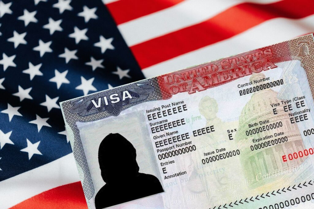 Imagen referencial sobre una visa estadounidense.
