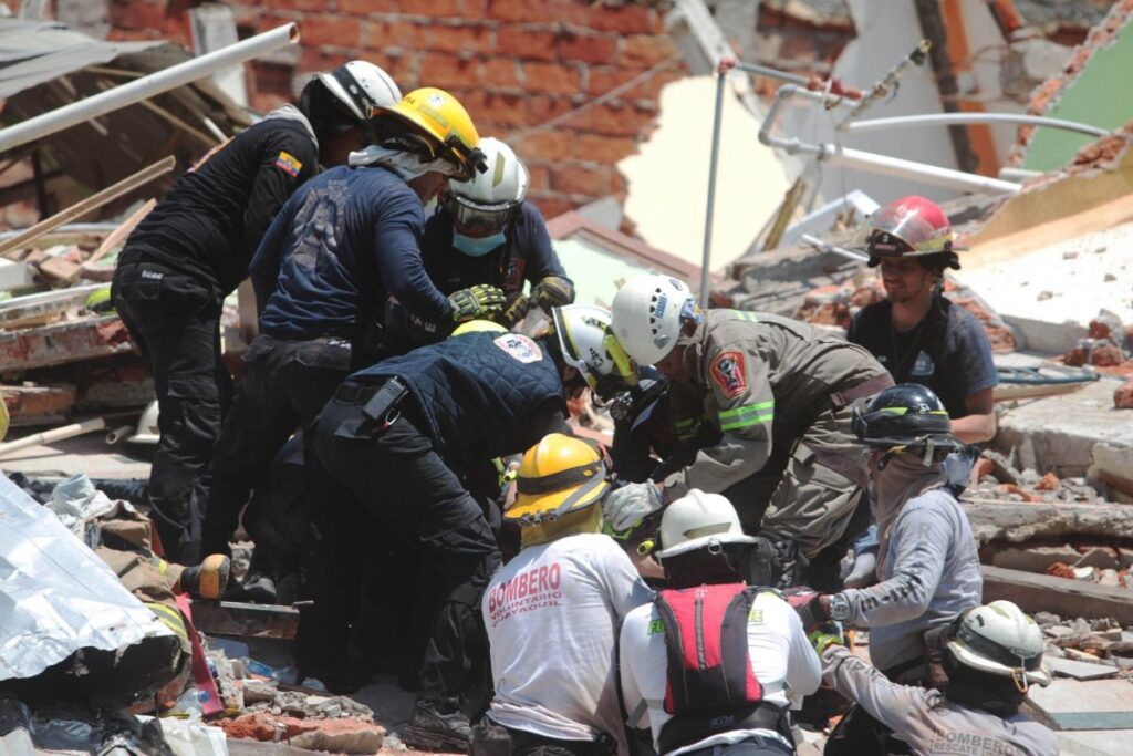 Don Pablo estuvo tres días bajo los escombros tras el terremoto del 16 de abril de 2016.