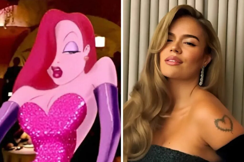 Jessica Rabbit y Karol G.