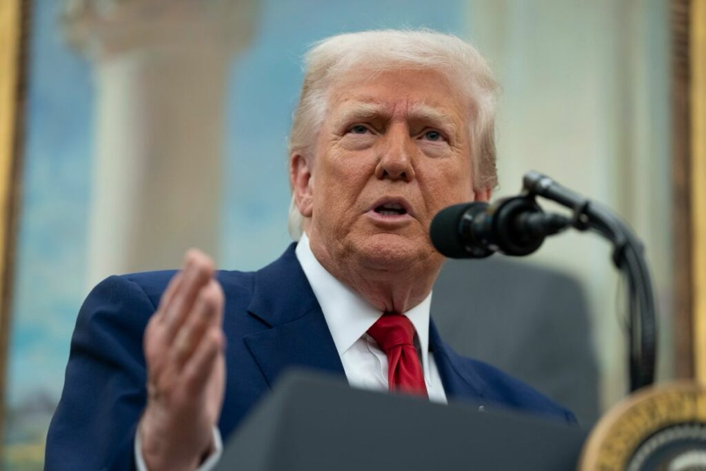 Foto del presidente de EE.UU. Donald Trump.