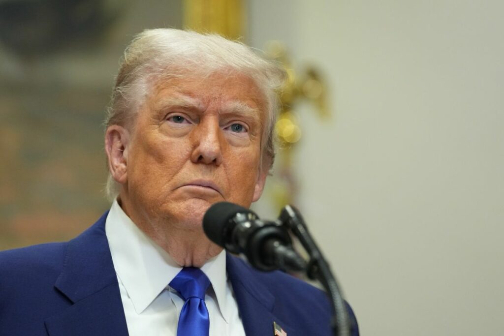 El presidente Donald Trump cumplió una gira por Oriente Medio.