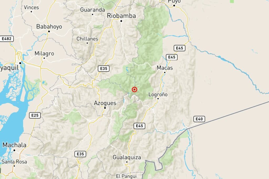 Un temblor se registró en Morona Santiago.