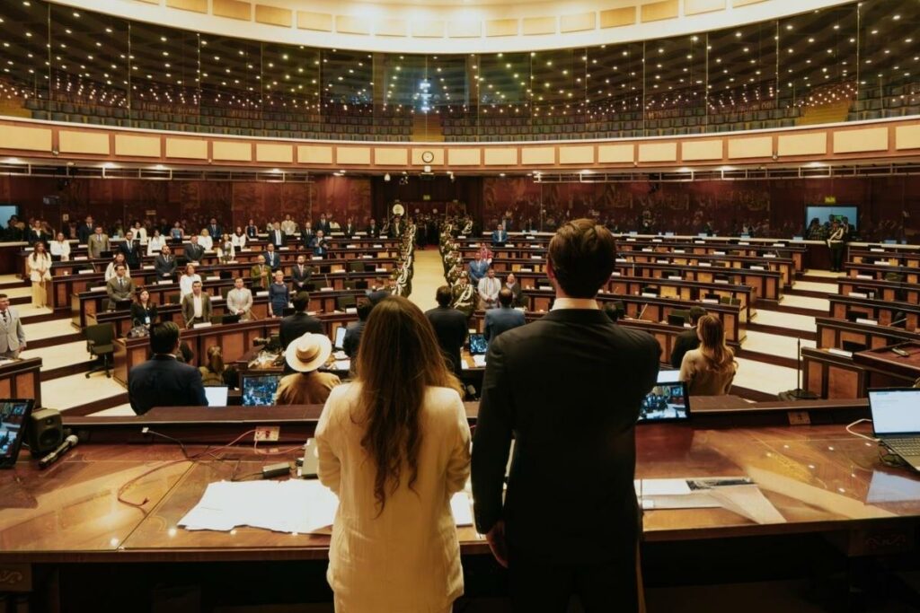 El Pleno de la Asamblea durante una sesión ordinaria.