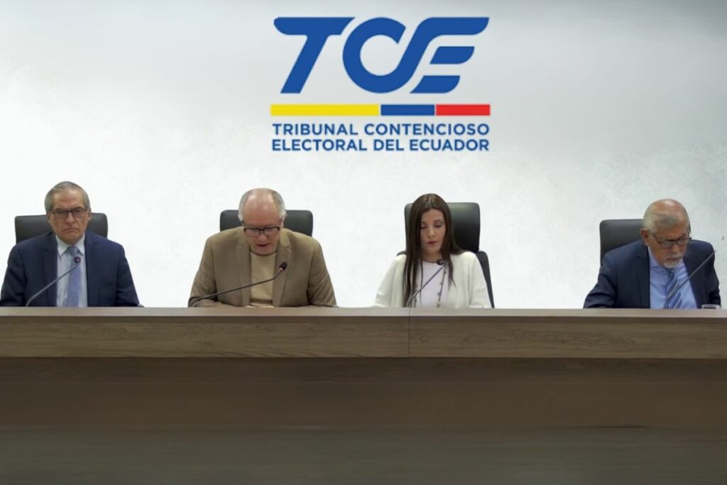 El archivo de la impugnación de los resultados electorales se aprobó con cuatro votos