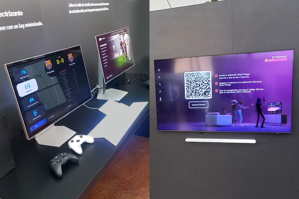 Los televisores Samsung Vision AI ofrecen una respuesta ultra rápida para juegos, ajustando automáticamente imagen y sonido para una experiencia más fluida y envolvente.