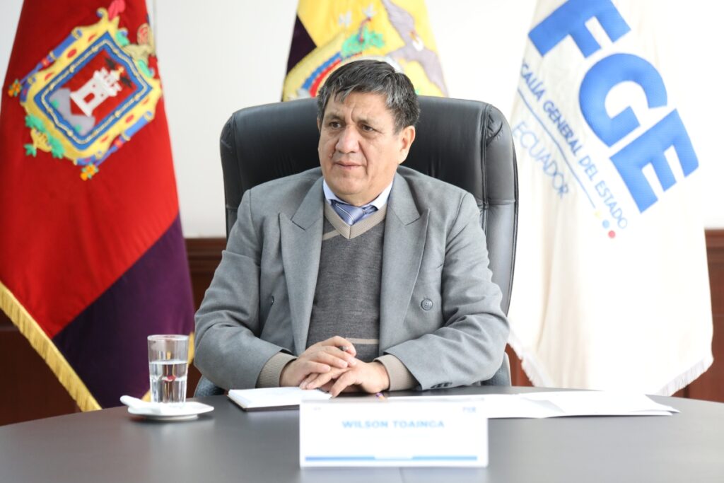 Wilson Toainga asume el cargo de Fiscal General del Estado subrogante, tras renuncia de Diana Salazar.
