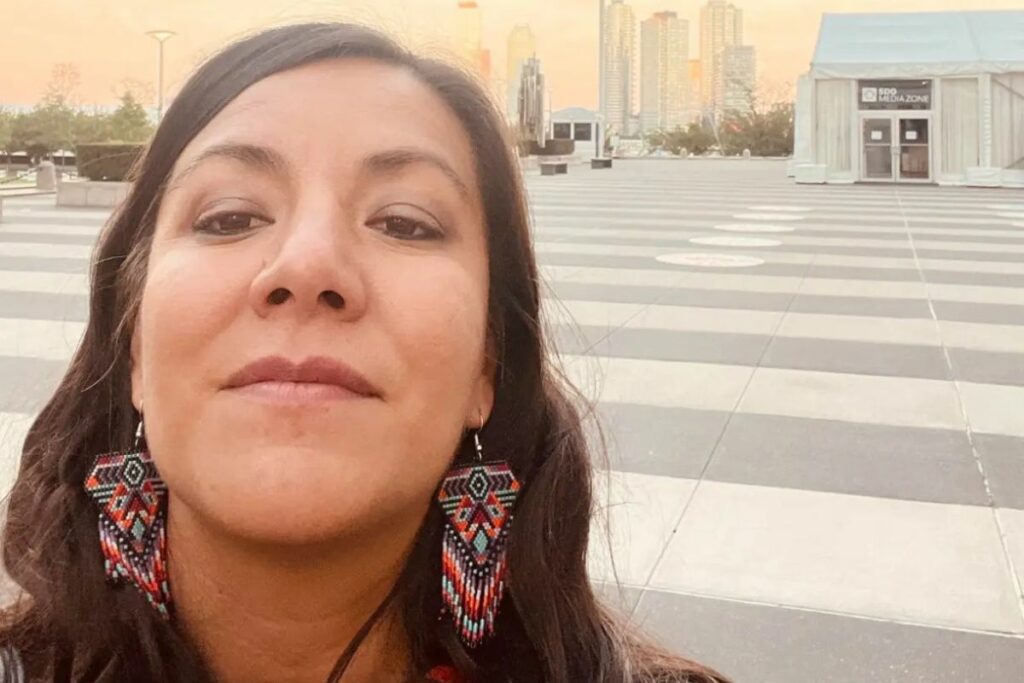 Publicación de Ximena Guzmán Cuevas en su cuenta de Facebook.