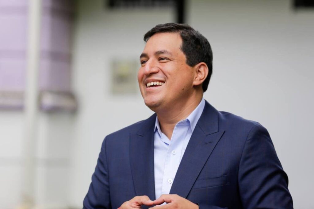 Andrés Arauz, excandidato presidencial del correísmo.