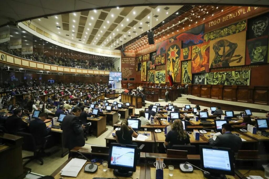 Asamblea Nacional de Ecuador, en Quito.